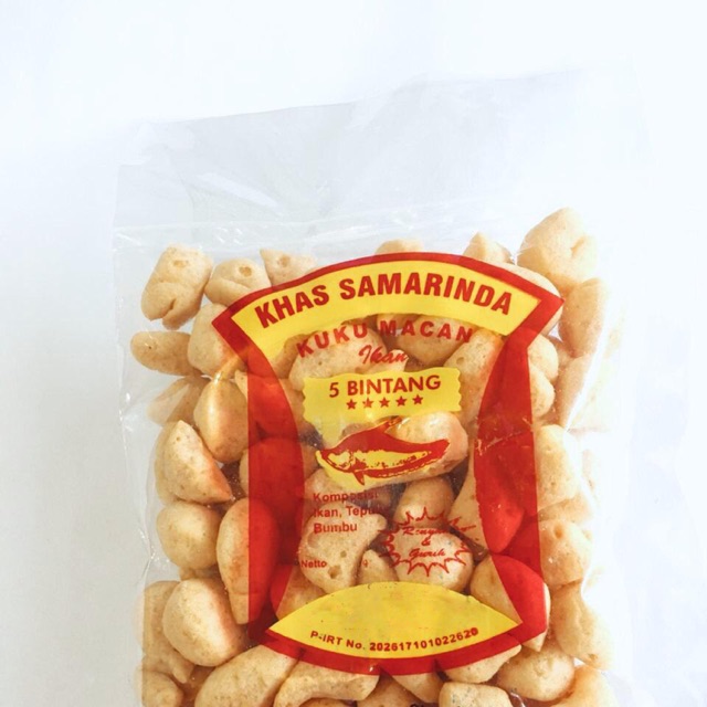 

Amplang kuku macan/oleh oleh pontianak