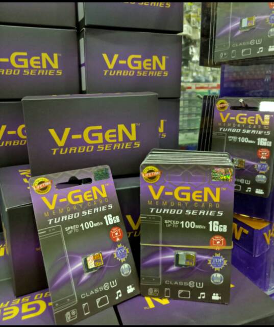 [COD] KARTU MEMORI V-GEN VGEN VIGEN MICRO SD V-GEN 16GB CLASS 10 TURBO SERIES MEMORY CARD 16GB 16 GB ORIGINAL