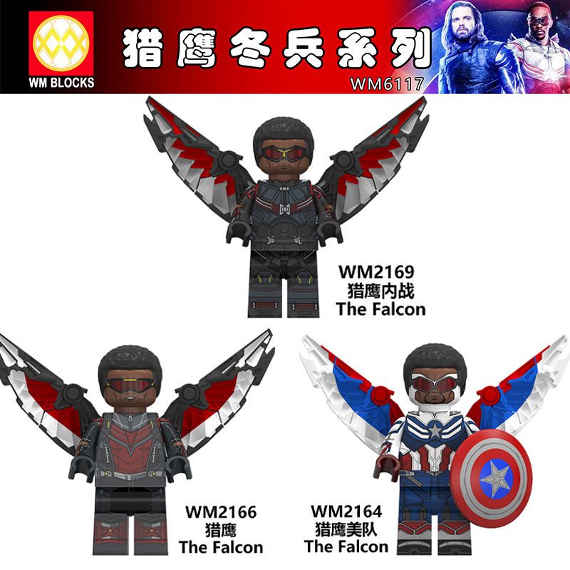 Mainan Anak Action figure Winter Soldier WM6117 Avengers Superhero WM2164 WM2166 WM2169