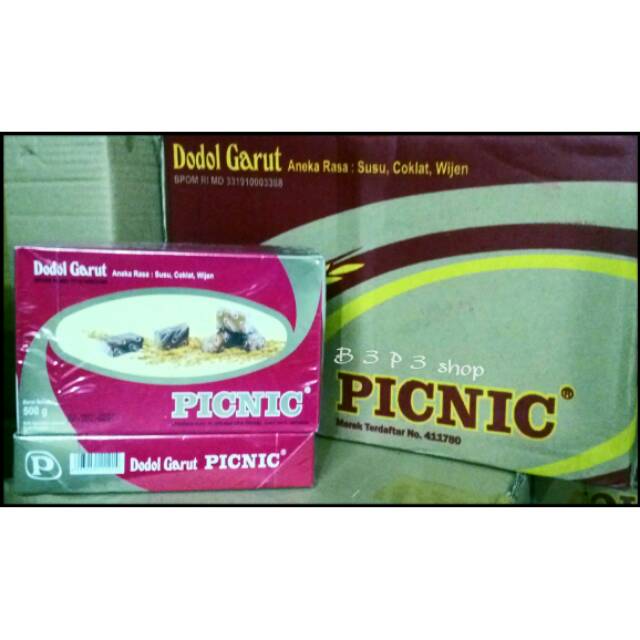 

Dodol garut Picnic 500gr