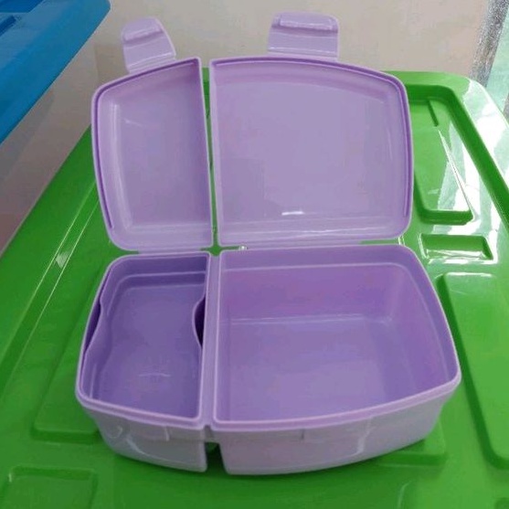 KOTAK BEKAL LUNCH BOX TEMPAT MAKAN ANAK 2 SEKAT LION STAR