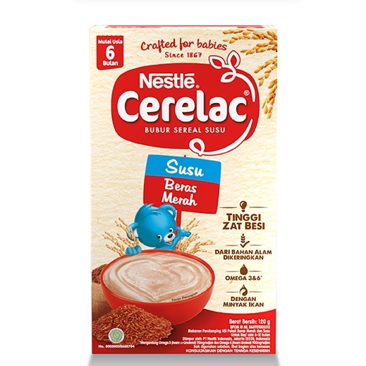 NESTLE CERELAC BERAS MERAH SUSU 120G