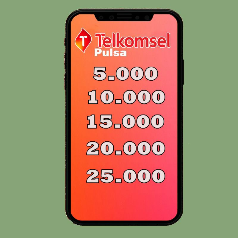 Pulsa Telkomsel Reguler Promo 5 ribu - 25 ribu AS/Simpati/Loop