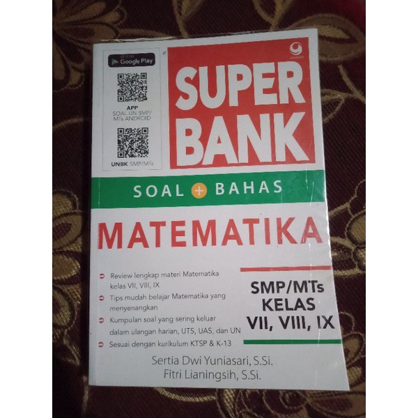 

Super Bank Matematika SMP/ MTS