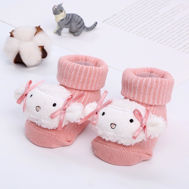 Character Baby Socks / Kaos Kaki Bayi / Kaos Kaki 3D / Kado Bayi / Kado Lahiran 02