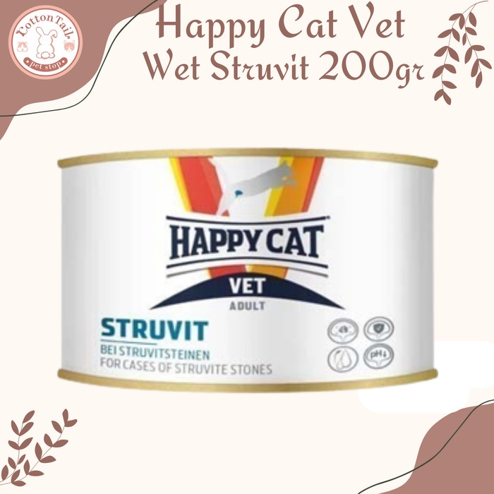 Happy Cat Vet Struvit Wet Food 200gr Makanan Kucing Kaleng 200gr