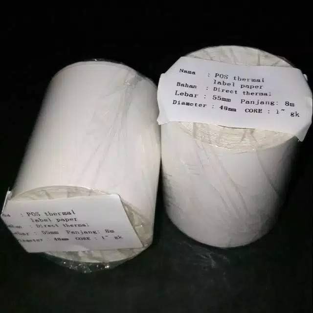 

Thermal Label Barcode 55mm Continues