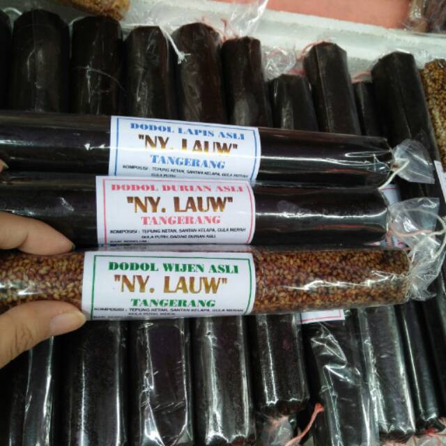 DODOL Ny Lauw Betawi Asli / Original Durian 1 kg