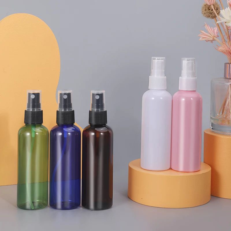 Botol Plastik PET Spray Kosong / Pump 100ml lotion castile mist soap sabun cair neck 24 botol plastik bening tutup putih neck 24 spray pump serbaguna atomizer fine mist embun