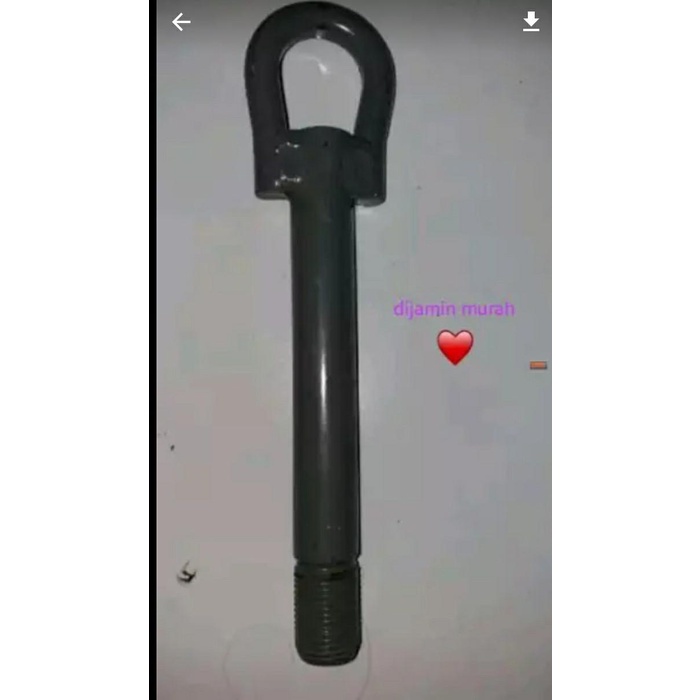 CANTOLAN DEREK BESI UNTUK TARIK MOBIL PENGAIT BESI DEREK