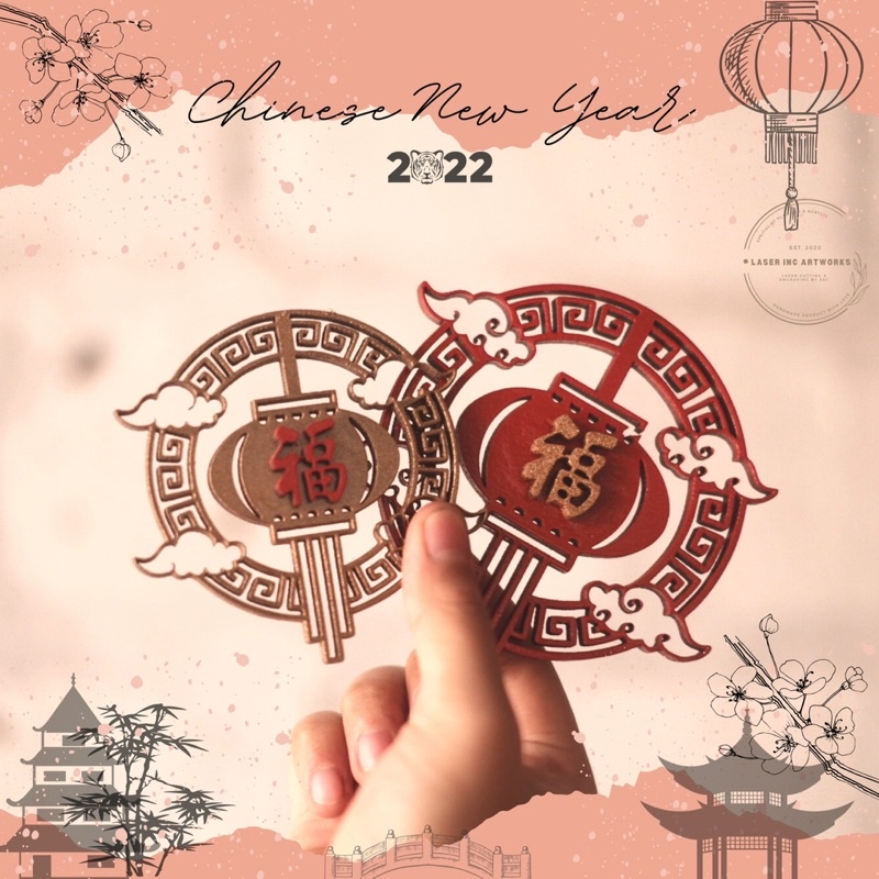 Tag hampers imlek| Chinese new year| CNY 2022| Gantungan CNY| Gantungan imlek 2022