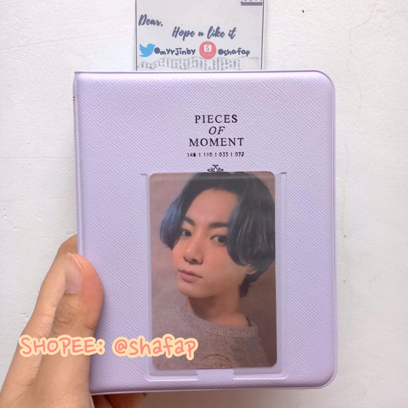 binder photocard album foto pieces in moment binder pc collect book photocard kolbuk pc album pc