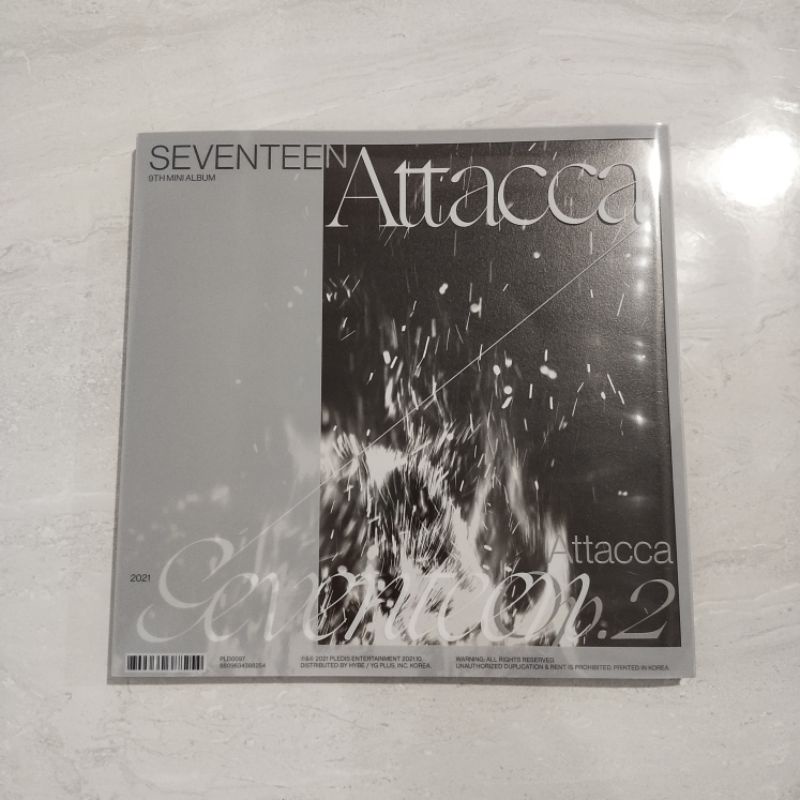 [BOOKED] Seventeen Album Attacca PB Only Op.2 Ver HipHop Unit HHU Team
