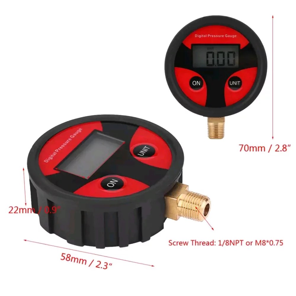 DIGITAL PRESSURE GAUGE - MANOMETER DIGITAL