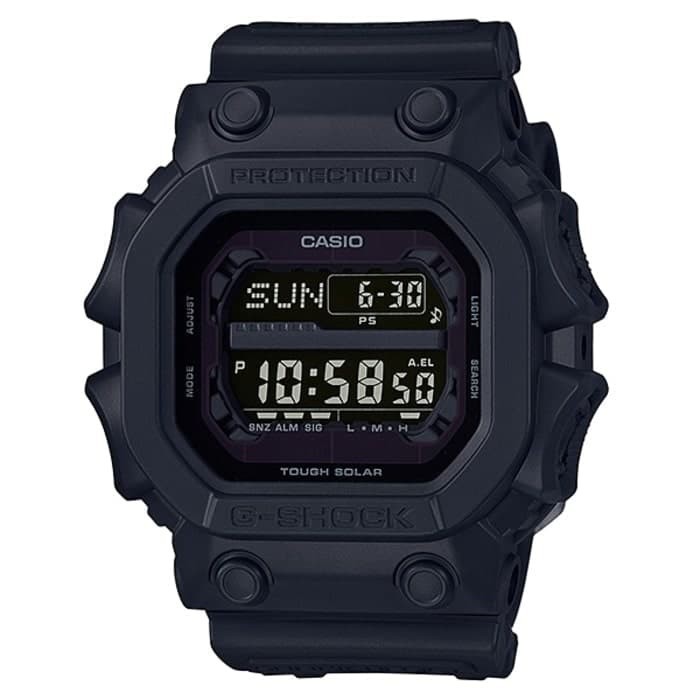 Jam tangan pria CASIO G-SHOCK GX-56BB-1DR original strap rubber garansi GAP 2 tahun