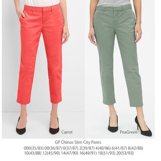 GAP Celana  Chinos  Wanita  Slim City Crop 2 Shopee  Indonesia