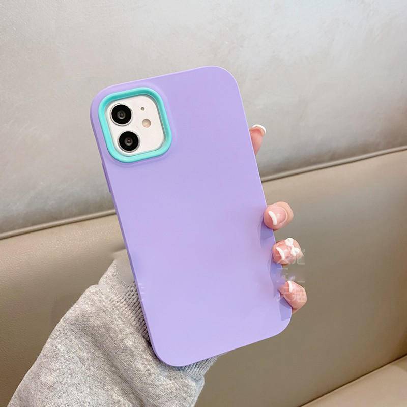 Casing Soft Case Silikon Matte Shockproof Warna Permen Untuk iPhone 13 / 12 / 11 Pro MAX / X / XS MAX / XR / SE / 2022 2020 / 7 / 8 + Bumper