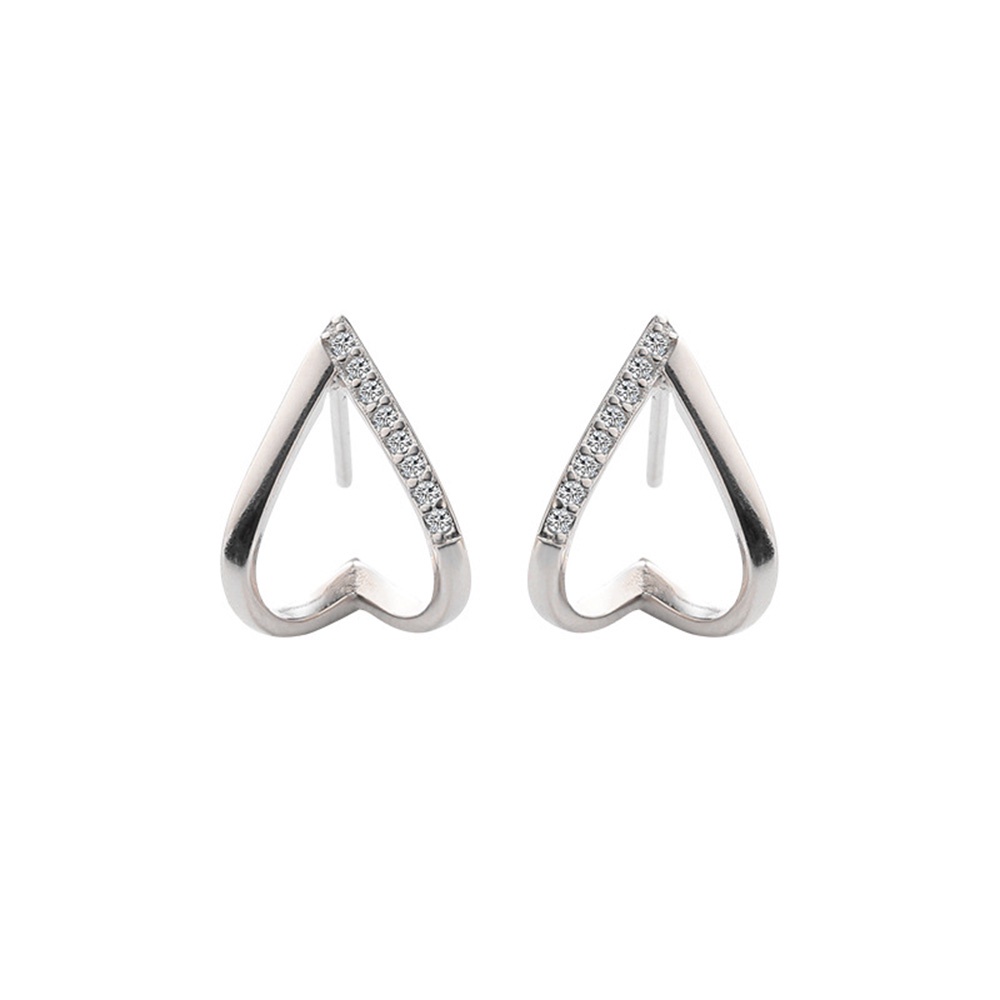 Anting Tusuk Gantung Bahan Sterling Silver 925 Desain Daun Maplebungahati Untuk Wanita