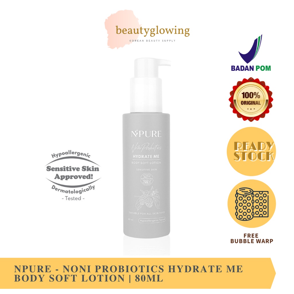 NPURE NONI PROBIOTICS HYDRATE ME BODY SOFT LOTION