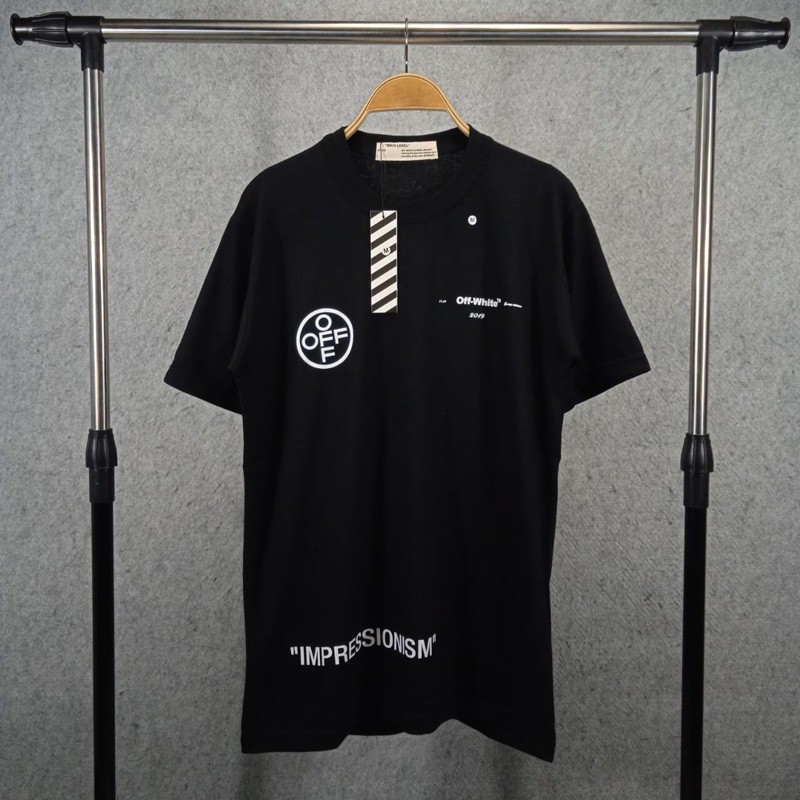 KAOS OFF-WHITE MIRROR ORIGINAL I TSHIRT OFF-WHITE TAMPERATUR AUTHENTIC I KAOS DISTRO FULL TAG & LOGO