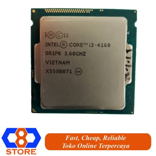 PROSESER INTEL CORE I3-4160 I3 4160 3.6GHZ SAMA FAN