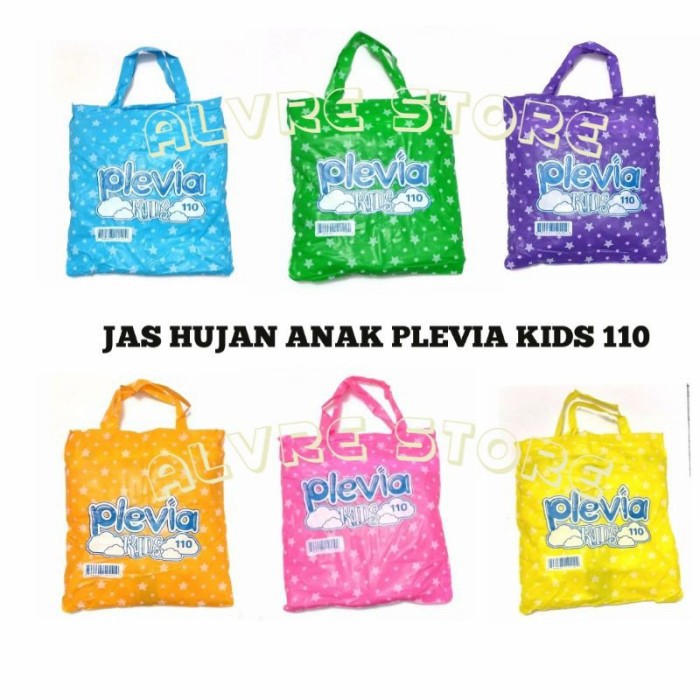 JAS HUJAN ANAK SETELAN PLEVIA KODE 110 / MANTEL SETELAN STAR KIDS PLEVIA KODE 110 TERMURAH