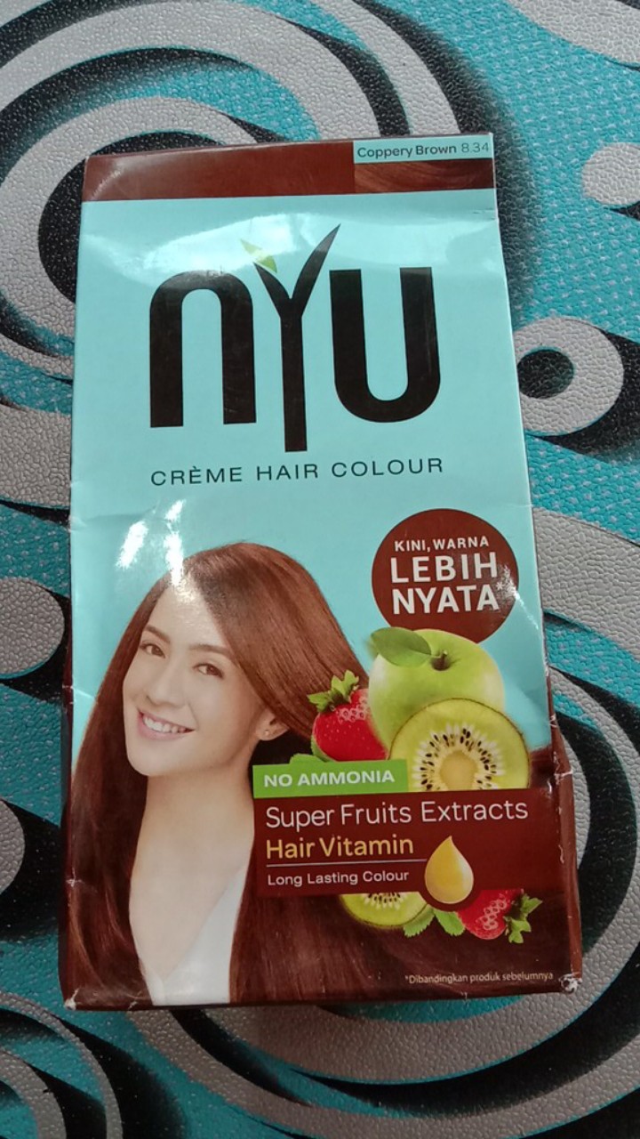 Nyu Pewarna Rambut Alami