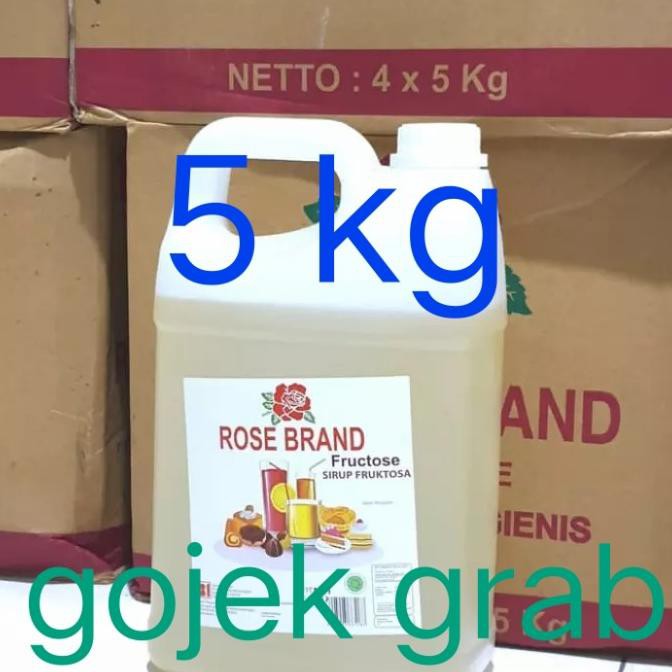

[Terlaris][Terbaru][Termurah] gula cair fructose rosebrand 5 kg Non COD