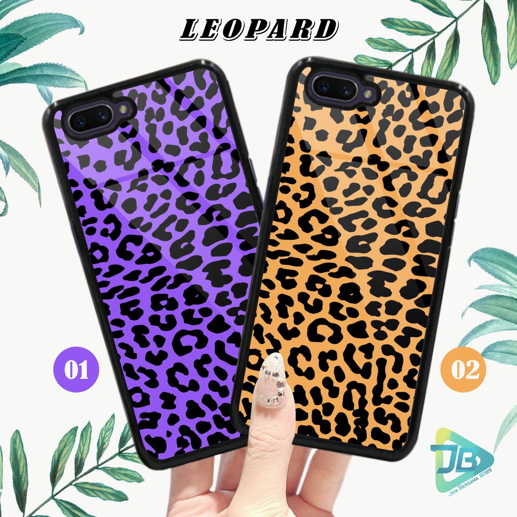 HARDCASE 2D GLOSSY LEOPARD OPPO VIVO XIAOMI SAMSUNG REALME IPHONE ALL TYPE JB4695