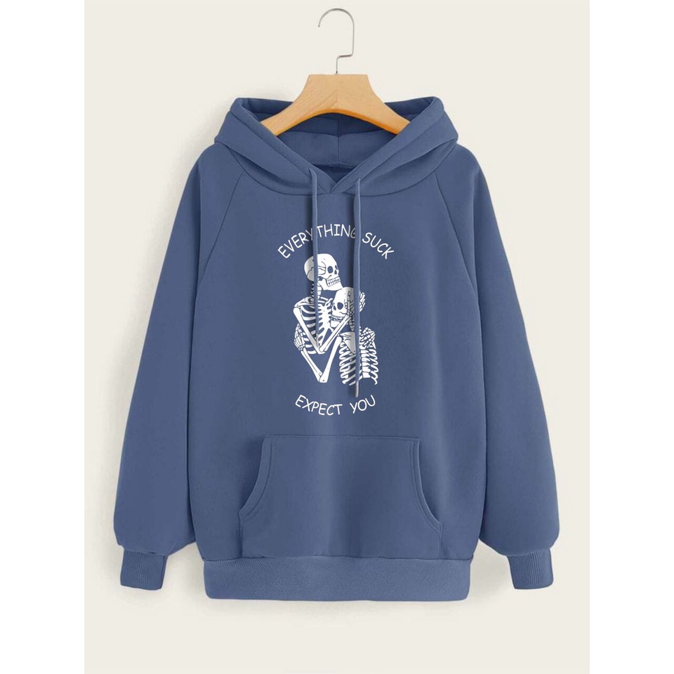 SWEATER HOODIE EVERYTHING SUCK PRIA/WANITA