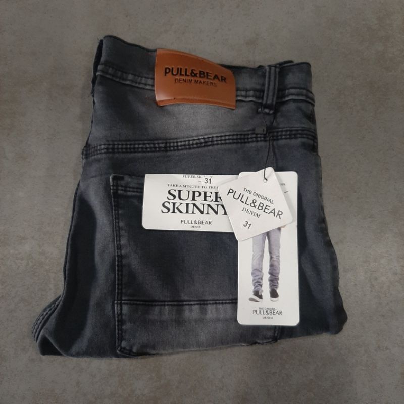 CELANA JEANS ABU-ABU PRIA SOFFJEANS STREETH MELAR