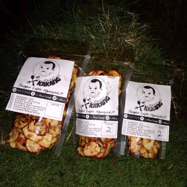 

Seblak kering balado DK 10k