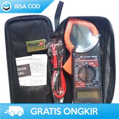 DIGITAL CLAMP METER TANG AMPERE TAS TAFFWARE DT-266 ORIGINAL TANG AMPERE MURAH AC DC