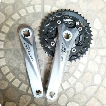 CRANKSET/LENGAN PEDAL SEPEDA MTB CRANK SHIMANO OCTALINK ACERA M3000