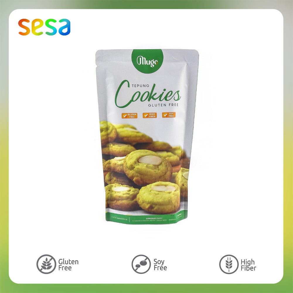 

Mugo Tepung Cookies 250 g | Tepung Bebas Gluten, Gluten Free
