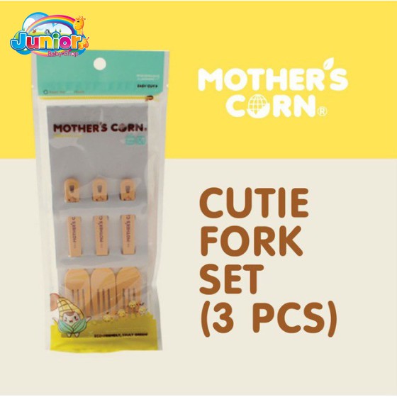 Mothers Corn Cutie Fork Set - 435242 / Garpu AnaK