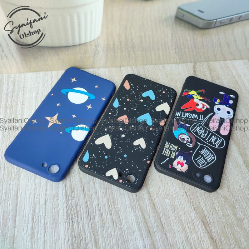 Case Vivo Y81 / Y81i / 1808 / 1803 / 1812 / V1732A Softcase Karakter