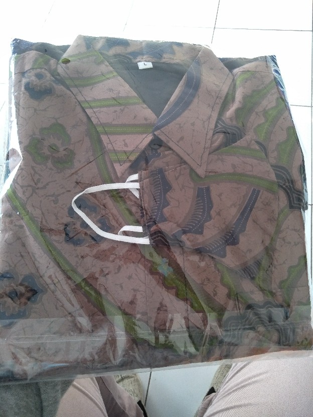 Parang Lintang 2 Kemeja Batik Pria Lengan Panjang Pendek Baju Batik Pria Lengan Panjang Hem Batik