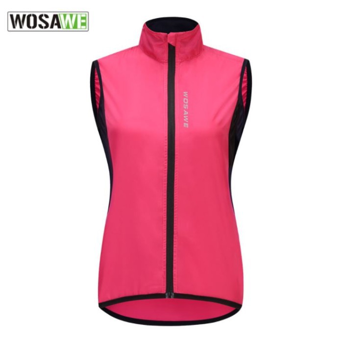 Jaket Rompi Sepeda Wanita Reflektif, Windproof dan RainProof BL239-R1