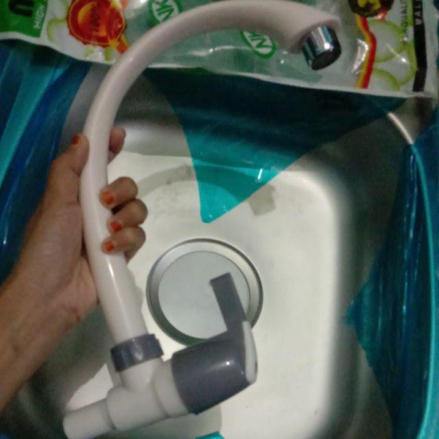 Kran Bak Cuci Piring Kran Angsa Pvc