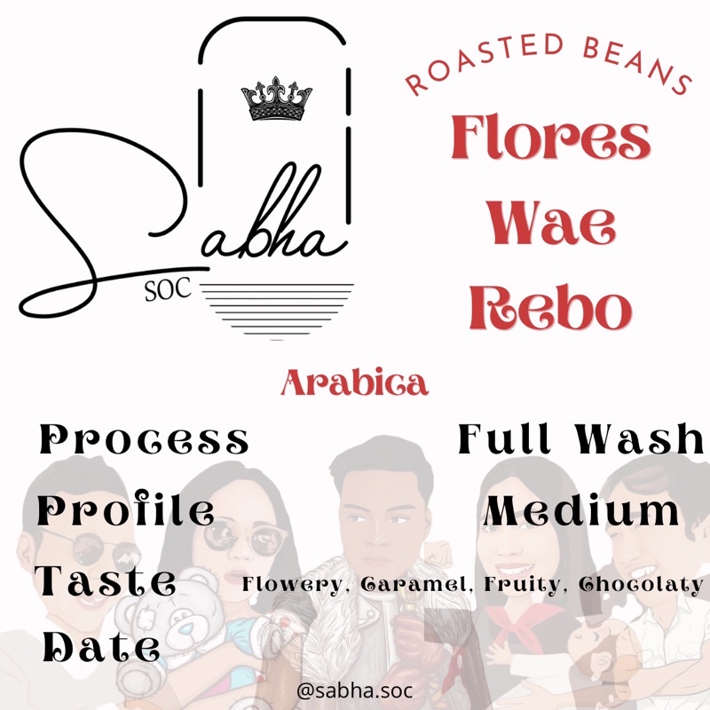 

KOPI FLORES WAE REBO SINGLE ORIGIN 100g / 250g