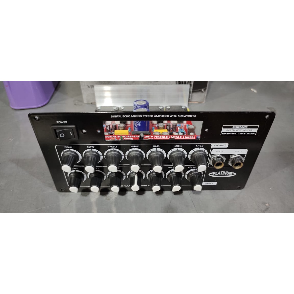 KIT STEREO ACTIVE SPEAKER MIXING 300W SANKEN DMS-7000