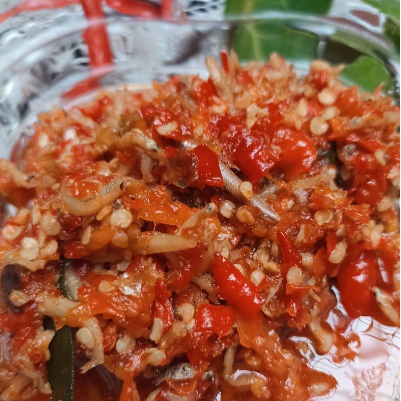 

Sambal teri / sambal pedas 160gr