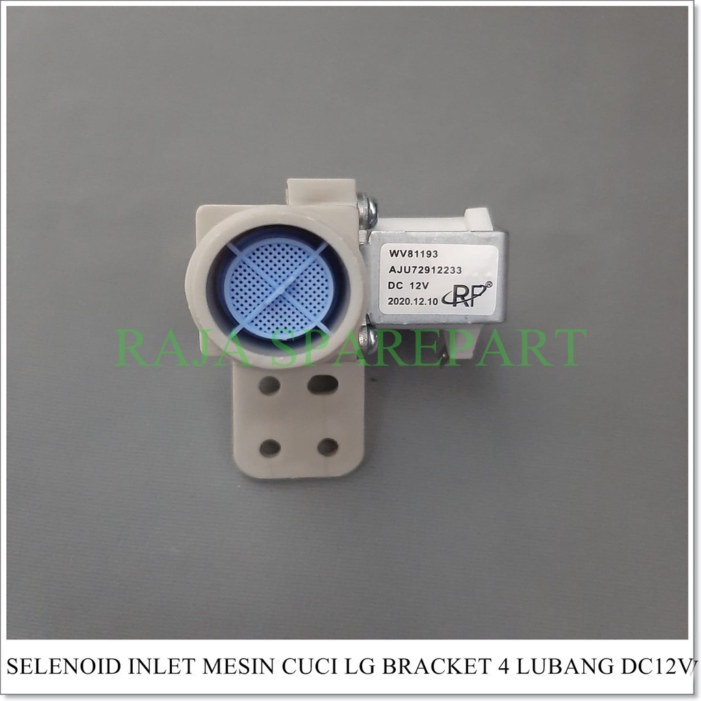 Selenoid / Water Inlet Mesin Cuci LG INLET SINGLE BRACKET LUBANG 4 (DC 12V)