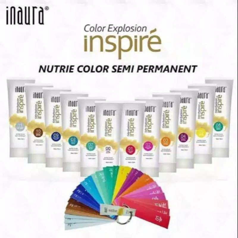 Inaura color exolosion inspire pewarna rambut 100ml