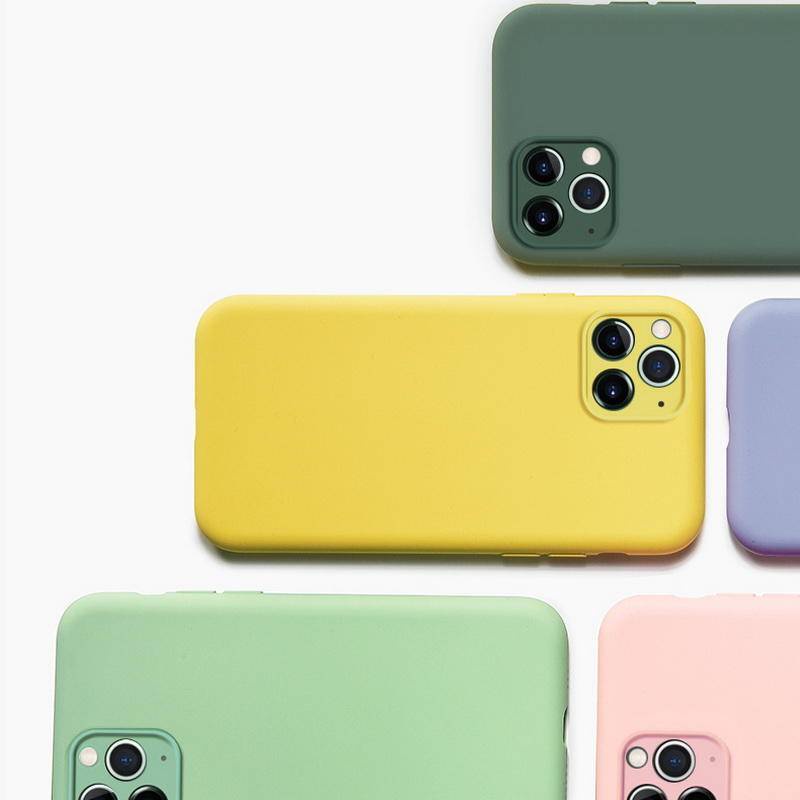 Soft Case Pelindung Kamera Bahan Silikon Untuk Iphone 11 12 13 Pro Max X Xs Max Xr