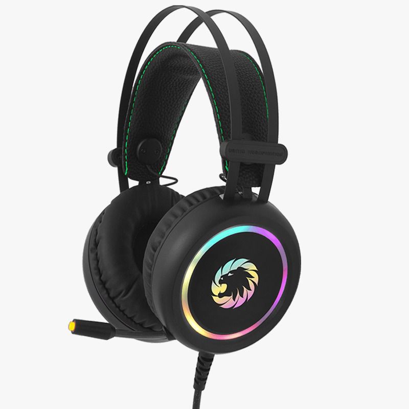 GAMING HEADSET GAMEMAX HG3500 RGB Rainbow Effect 7.1 Virtual Surround