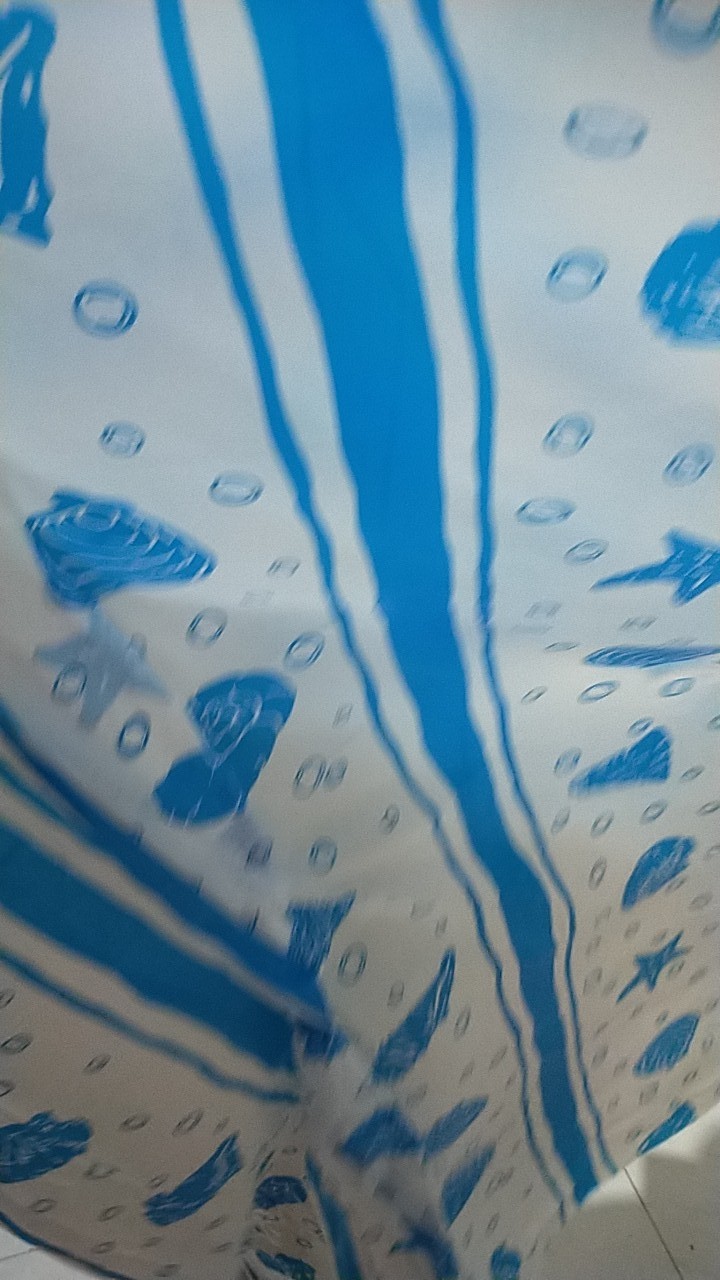 Tirai Kamar Mandi 180x180 Bathroom Shower Curtain Motif Anti Basah