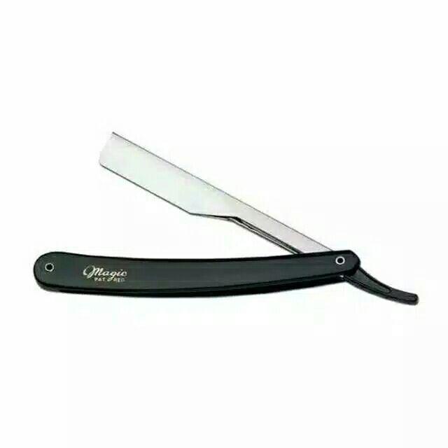 Pisau Cukur Kerik Lipat Barber Shaving Razor Knife Pisau Cukur Magic Pet Reg BISA COD