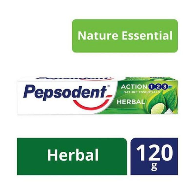 Pepsodent Action 123 Herbal|Charcoal|Siwak|Complete8|Cengkeh|Whitening ~Pepsodent ORI 100%